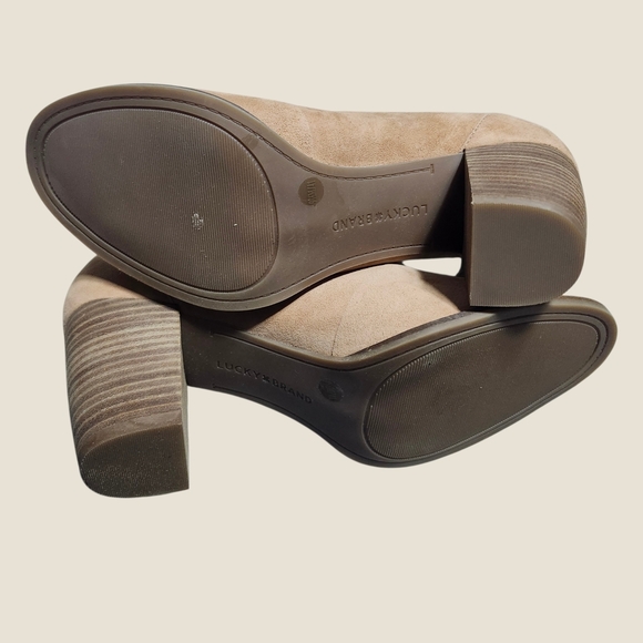 Lucky Brand Women's Joal Pump Sz 9.5 in Macaroon - Picture 2 of 6